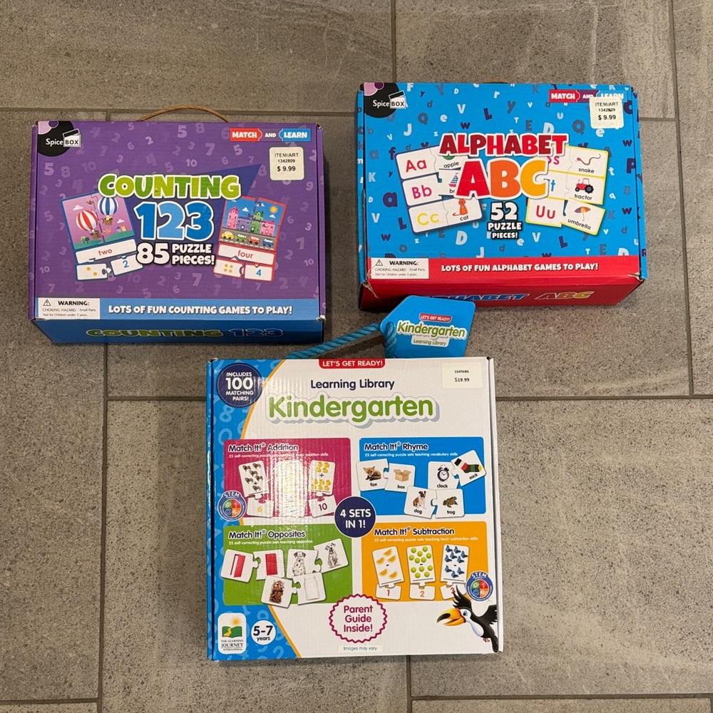 STEM Match Educational Puzzle Sets